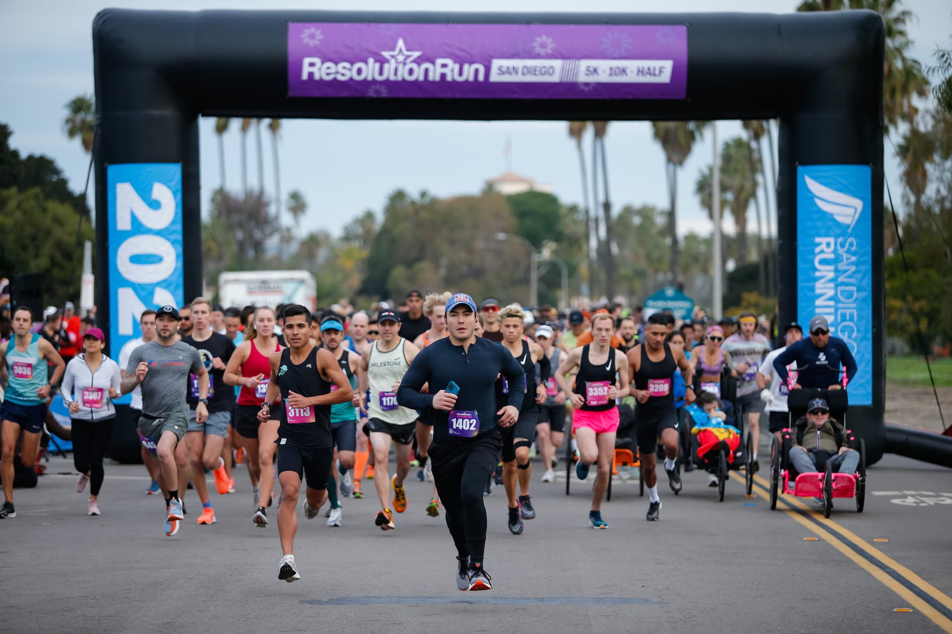 San Diego Resolution Run 5K, 10K & Half Marathon