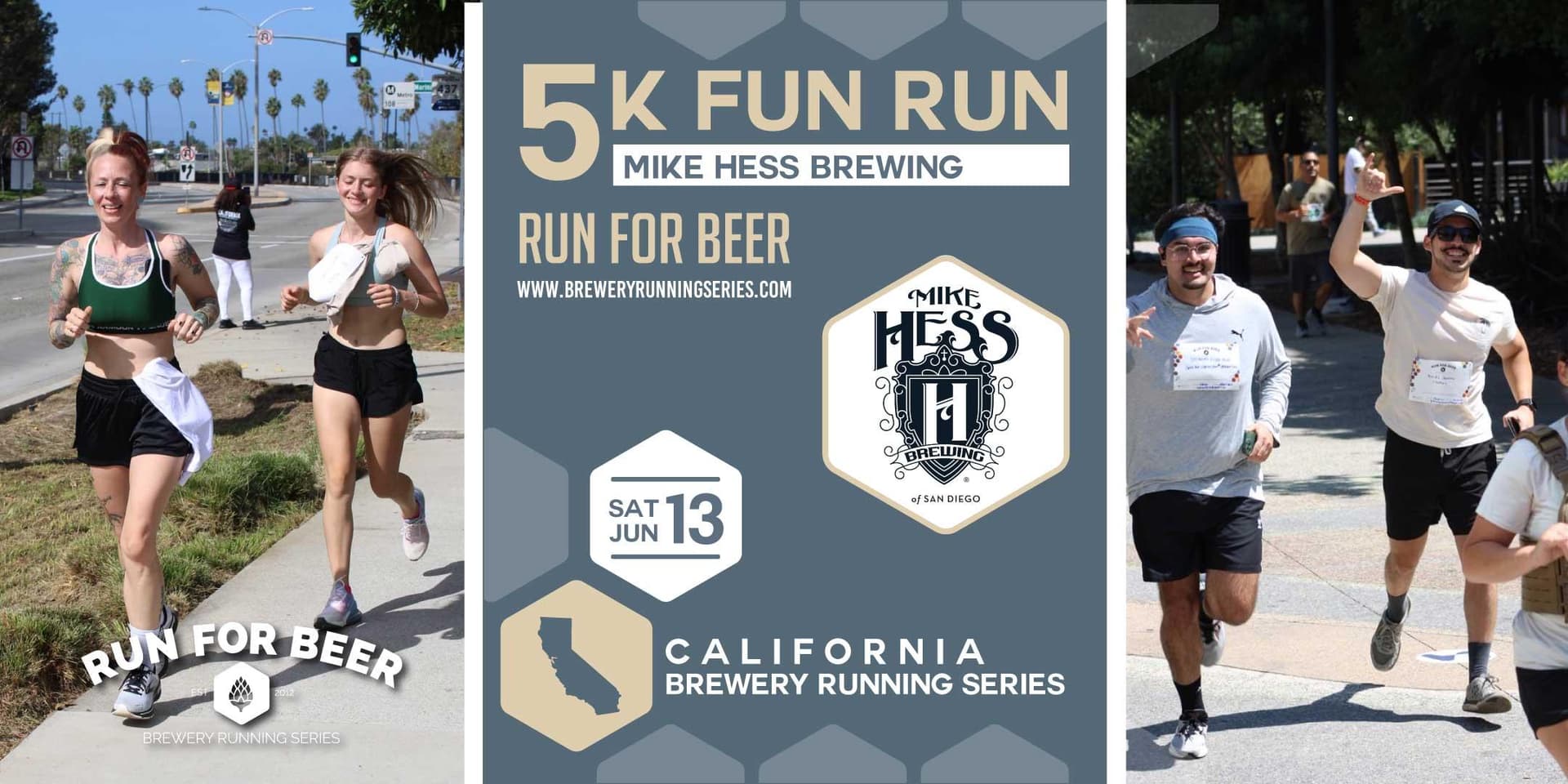5k Fun Run x Mike Hess Brewing Co